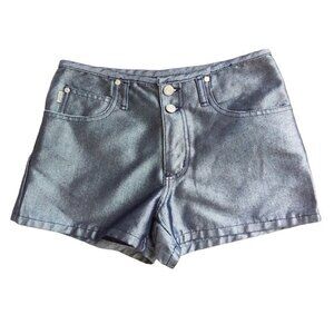 BeBop Blue Shiny Junior Short Shorts 5